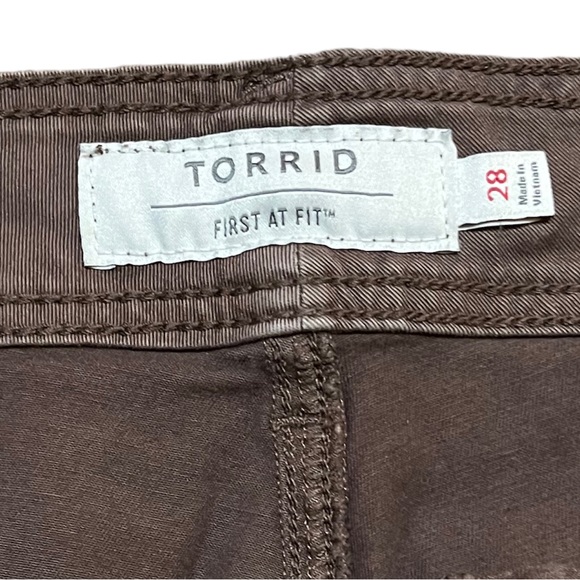 Torrid Aviator Mid Rise Stretch Pants - Picture 5 of 11
